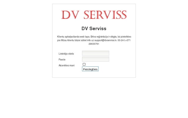 DV serviss mēbeles, SIA