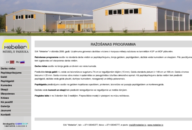 MEBELIER, SIA
