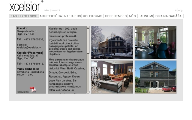 Xcelsior stila grupa, Rapo serviss, SIA